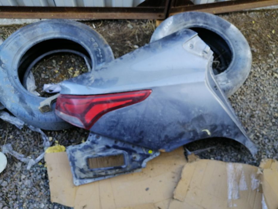 Крыло на акцент солярис заднее правое крыло на hyundai accent solaris