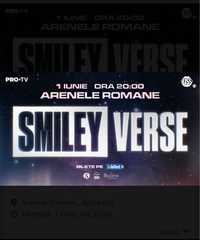 Vand 4 Bilete Concert Smiley Verse