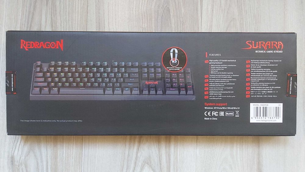 Vand tastatura mecanica Surara Redragon sigilata