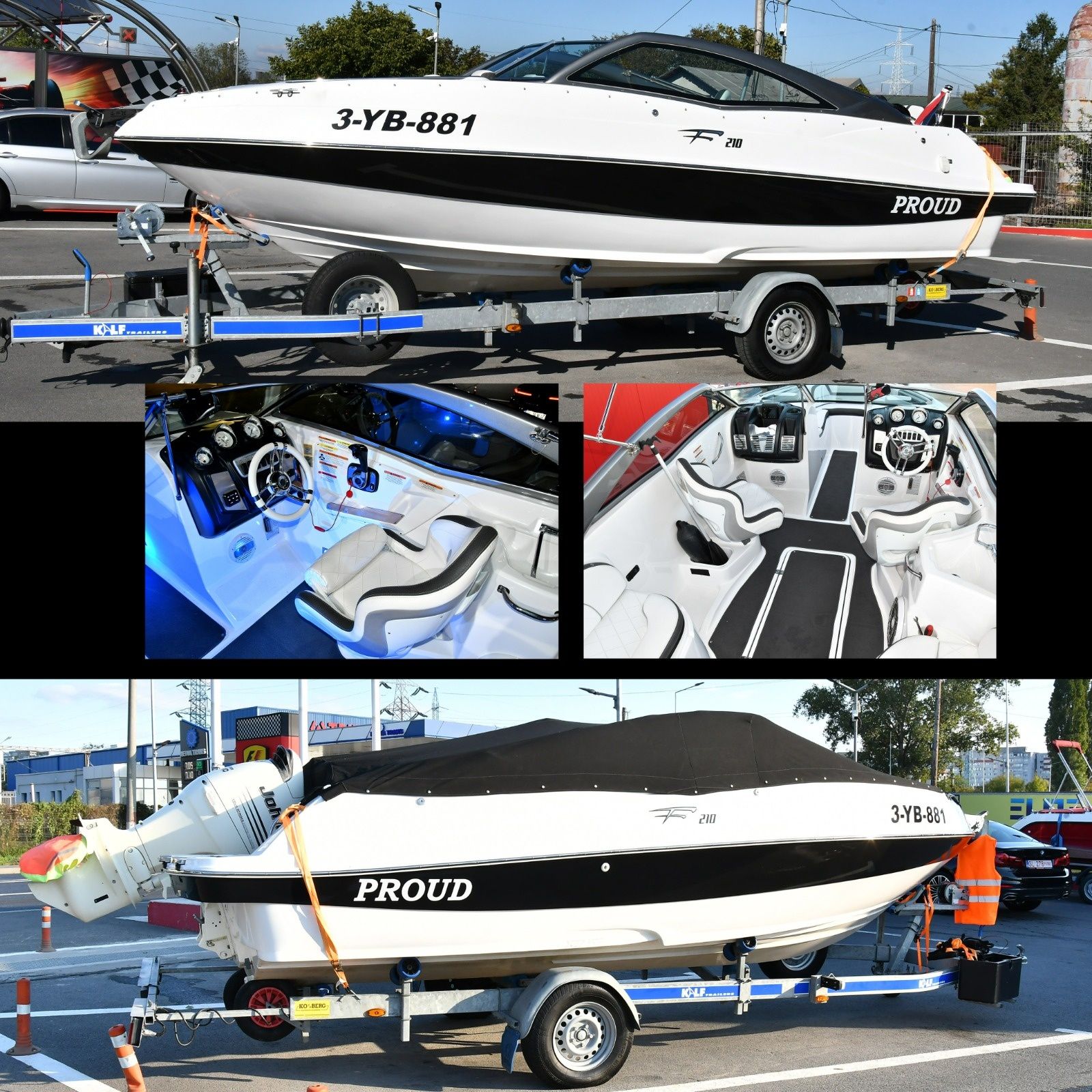 Barca Fibrafort Bowrider 2021 Noua!!!