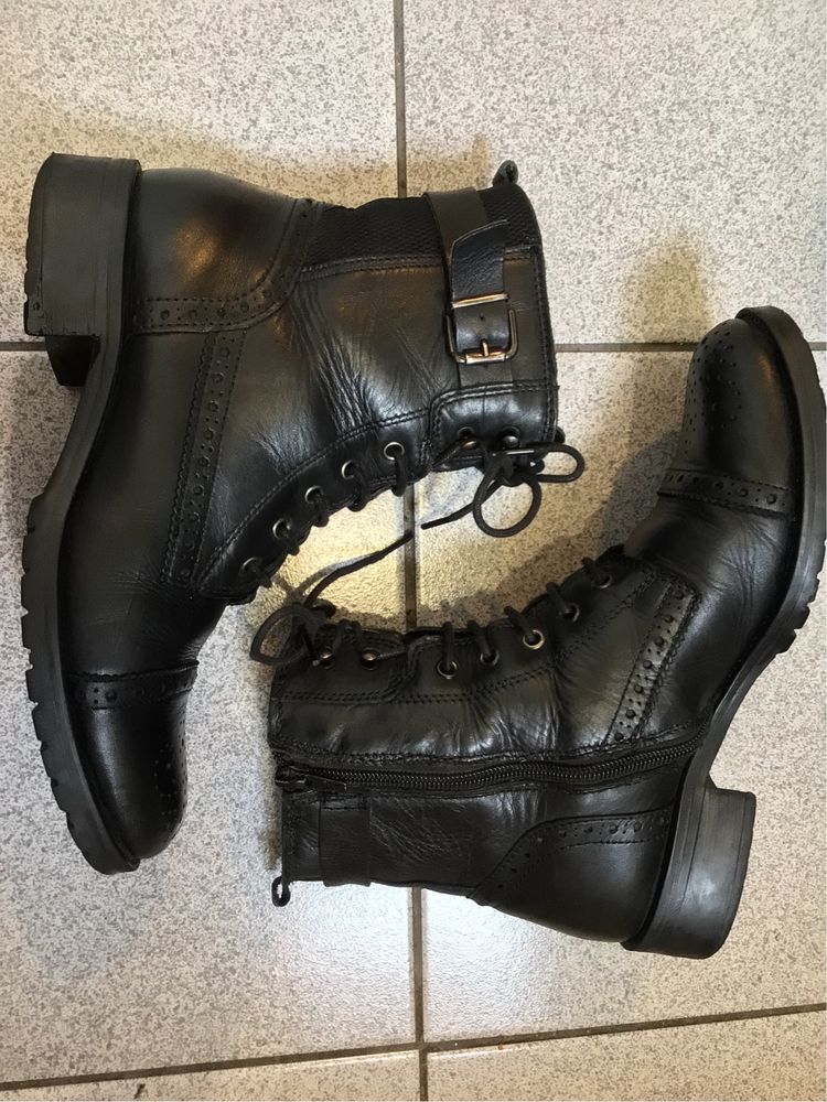 Ghete Benvenuti Italia,piele 100% naturala ,copii/dama, 37-38