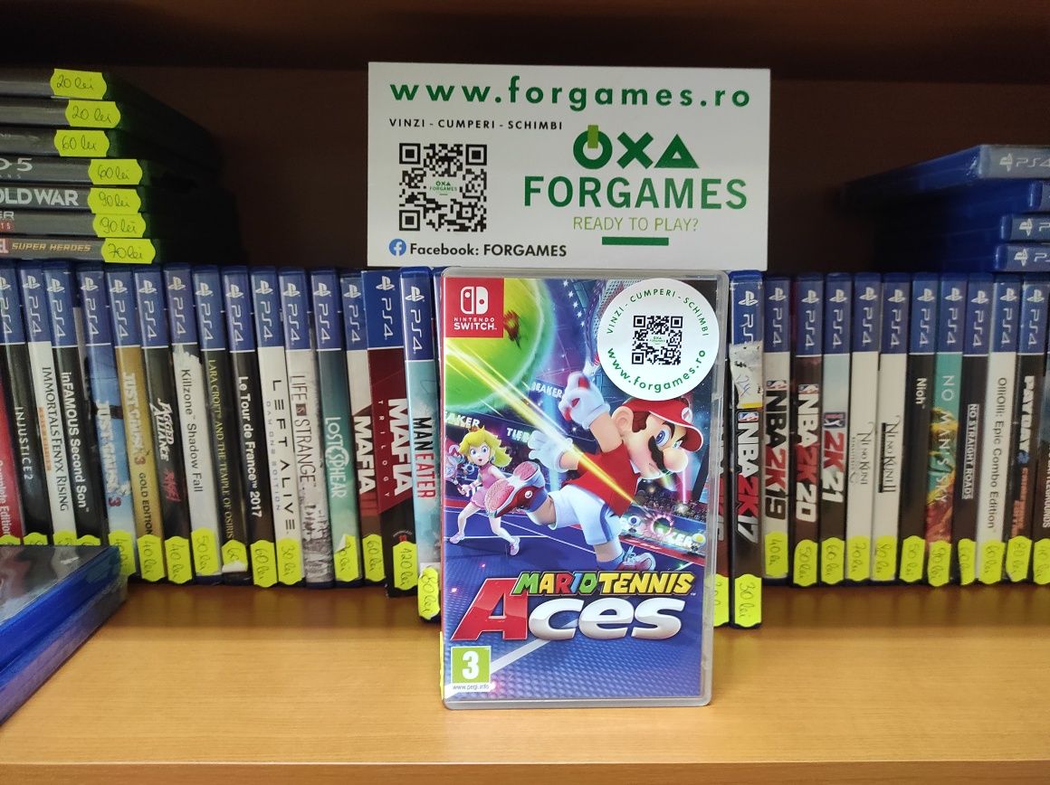 Vindem jocuri Mario Tennis Aces Nintendo Switch Forgames.ro