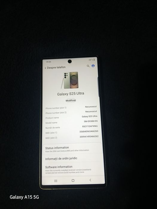 Vând-Schimb-S25 ultra