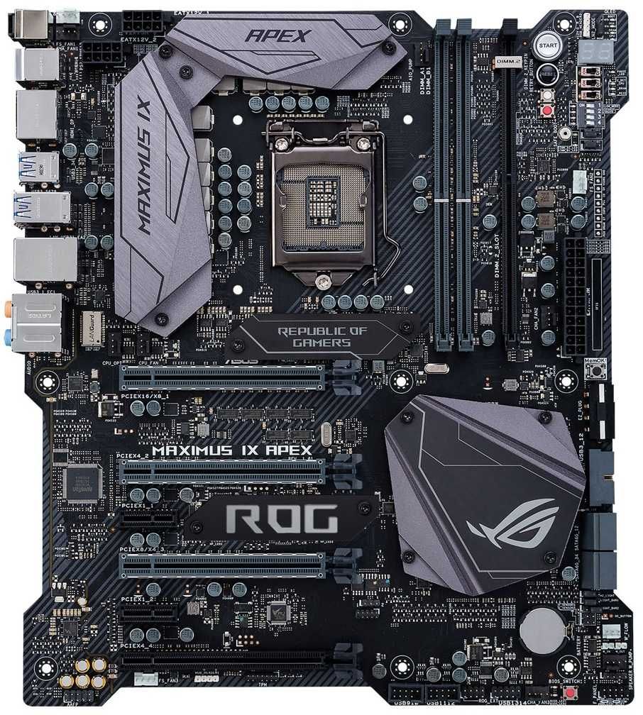 Дъно Дънна платка Asus ROG MAXIMUS IX APEX 1151 WORLD RECORD