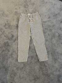 Vand pantaloni Mango,NOI, din in, marimea XS