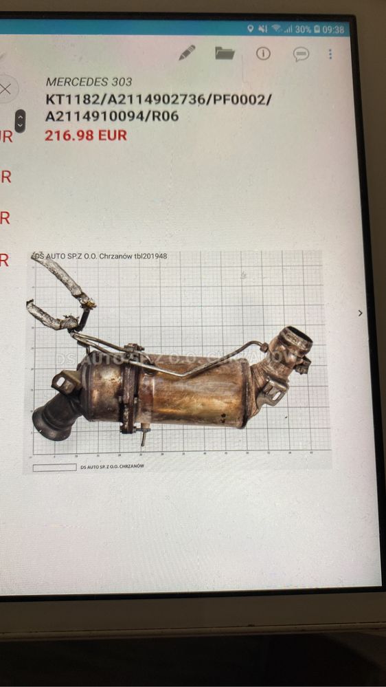 Catalizatoare Dpf auto uzate