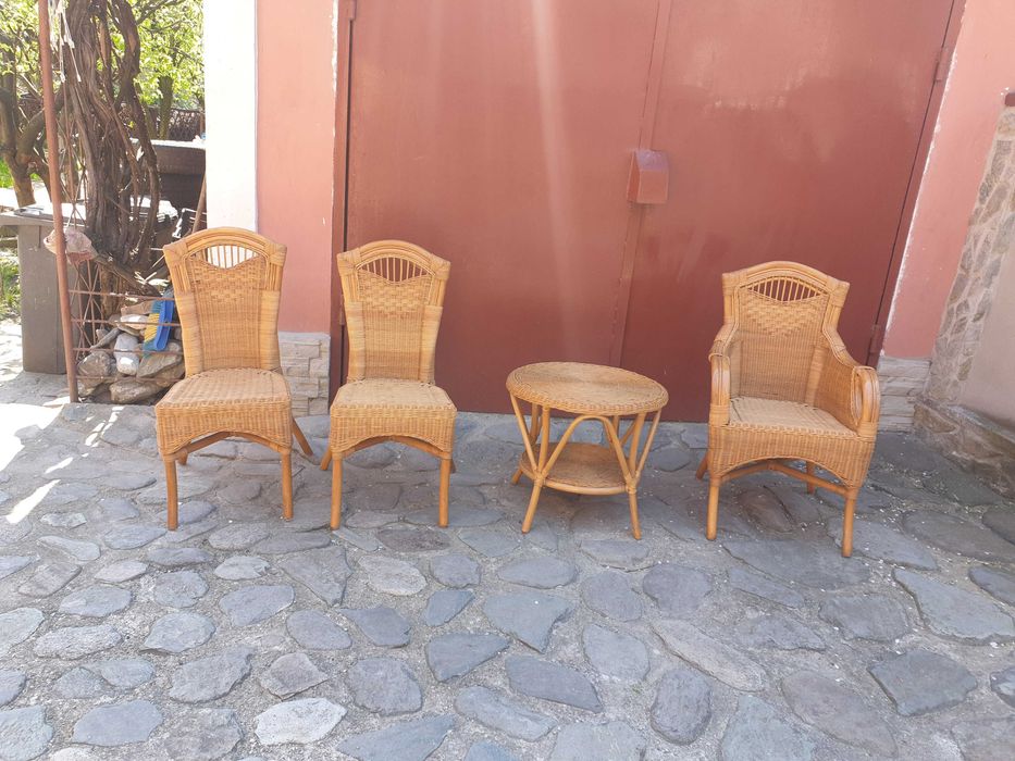 Seturi mobilier ratan si scaune-Terasa-Filigorie-Gradina-import