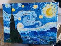 Tablou acuarela Van Gogh