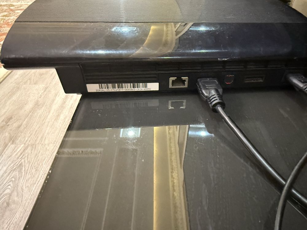 PS3 super-slim model (black)
