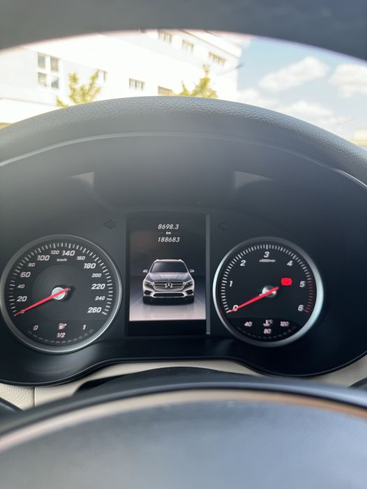 Mercedes glc coupe 2017, maro cu interior crem 2.2D