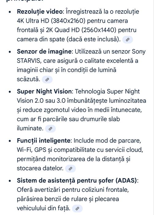 Camera auto fata spate Thinkware U1000 4k GPS Wi Fi