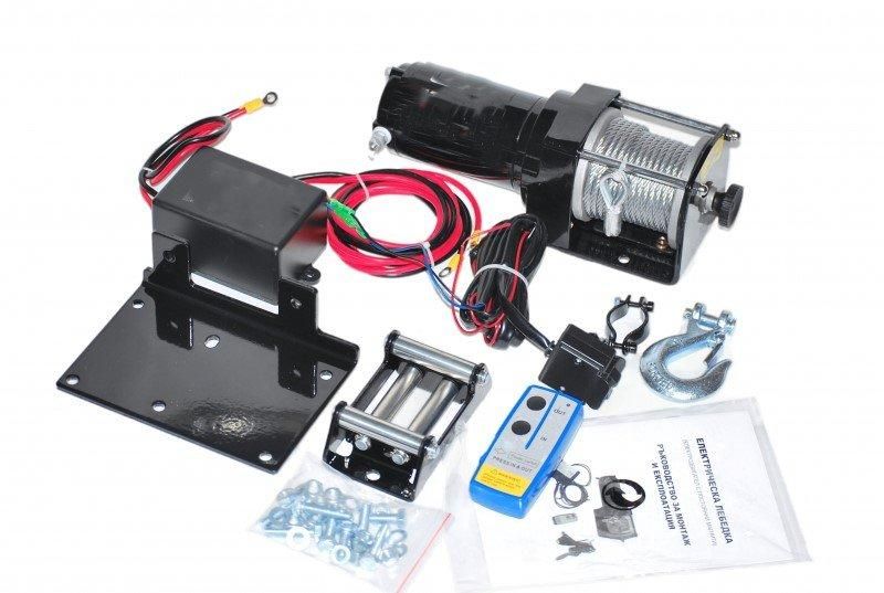 Лебедка №3724 електрическа 3000 Либри, 1361 кг, 12V