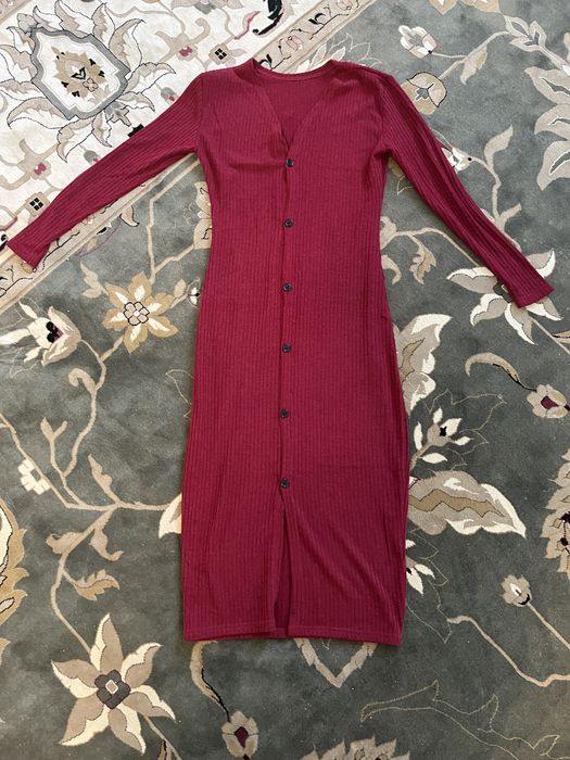 Платье трикотаж брюки эко кожа