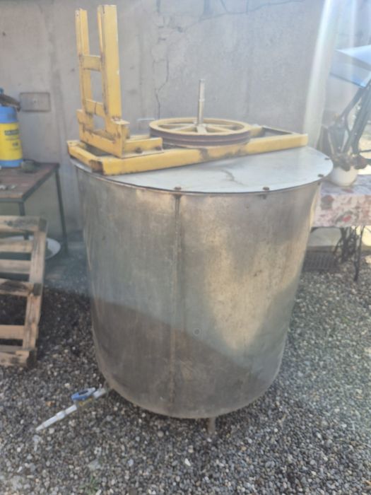 Cazan,bazin-mixer inox 750 litrii