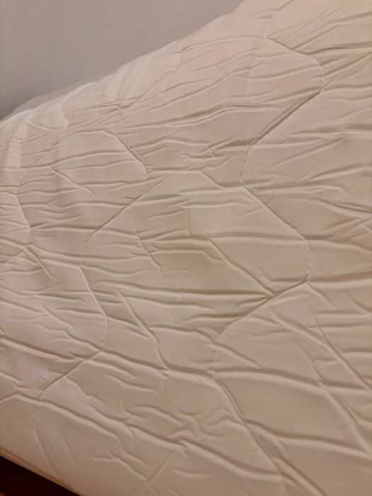 Topper alb saltea