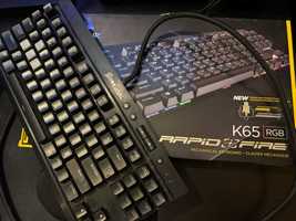 Tastatura Corsair K65 Rapidfire, RGB, MX Speed switch