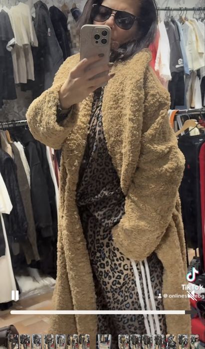 Дамско палто дълго