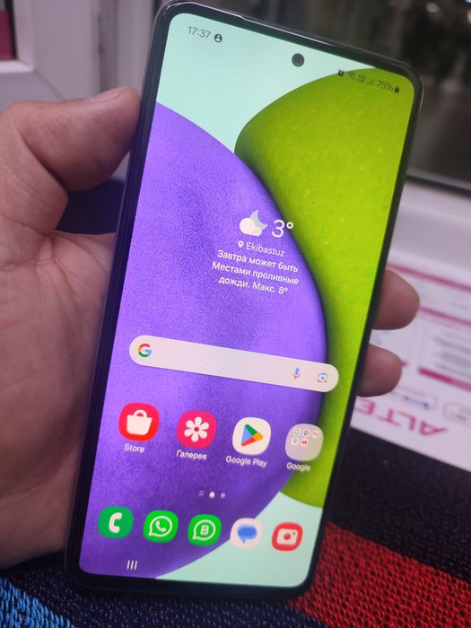 Самсунг А52 память 256 гигов