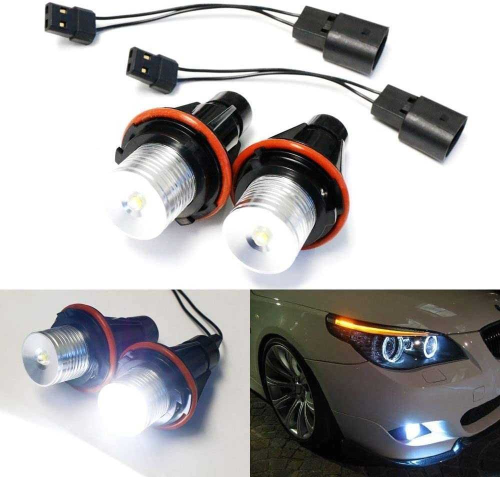 LED крушки Angel Eyes сини за BMW – с канбуси , бмв ангелски очи
