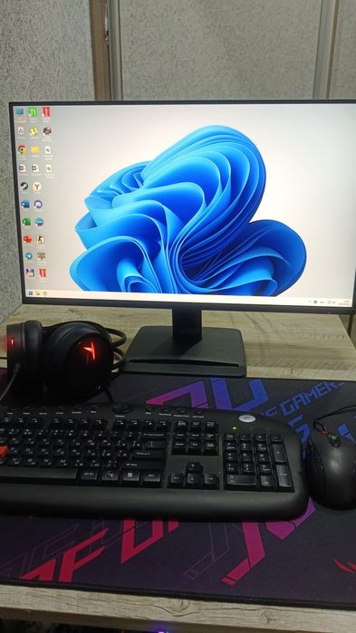Игровая сборка i3-12100f с видеокартой gtx 1660 super 6gb