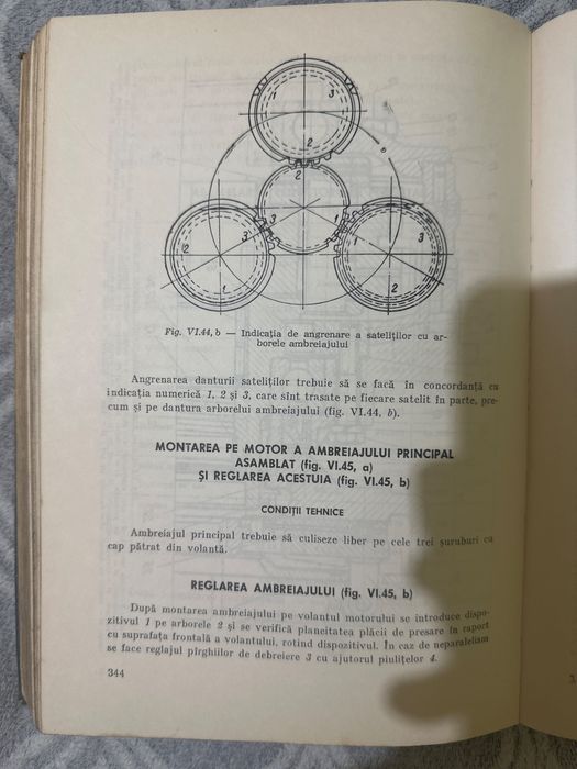 Tehnologia de reparare a tractoarelor u650 si u651