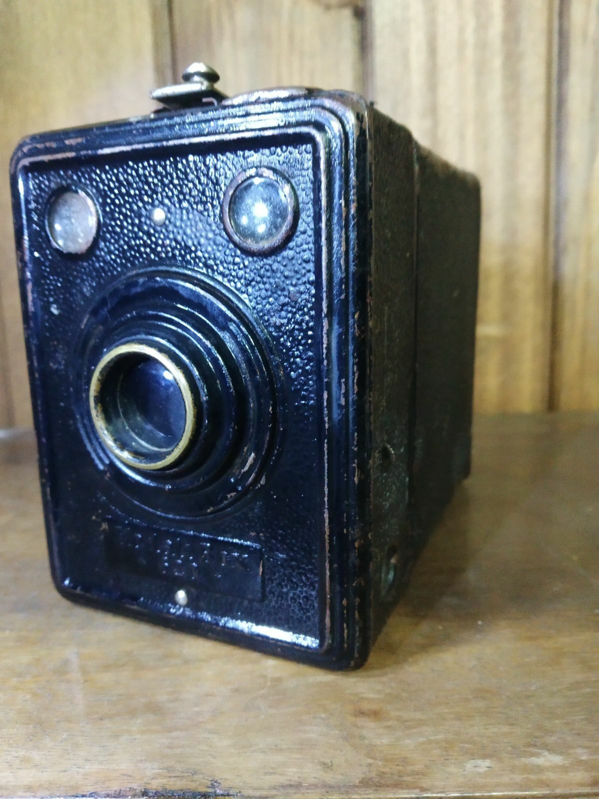 Антикварен Американски фотоапарт KODAK box от началото на миналия век