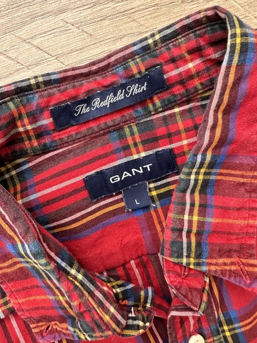 Camasa GANT cu Maneca Lunga Carouri Barbati | Marime L