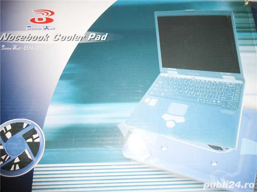 Masa cooler pad portabila cu 2 coolere pt laptop notebook, ergonomica