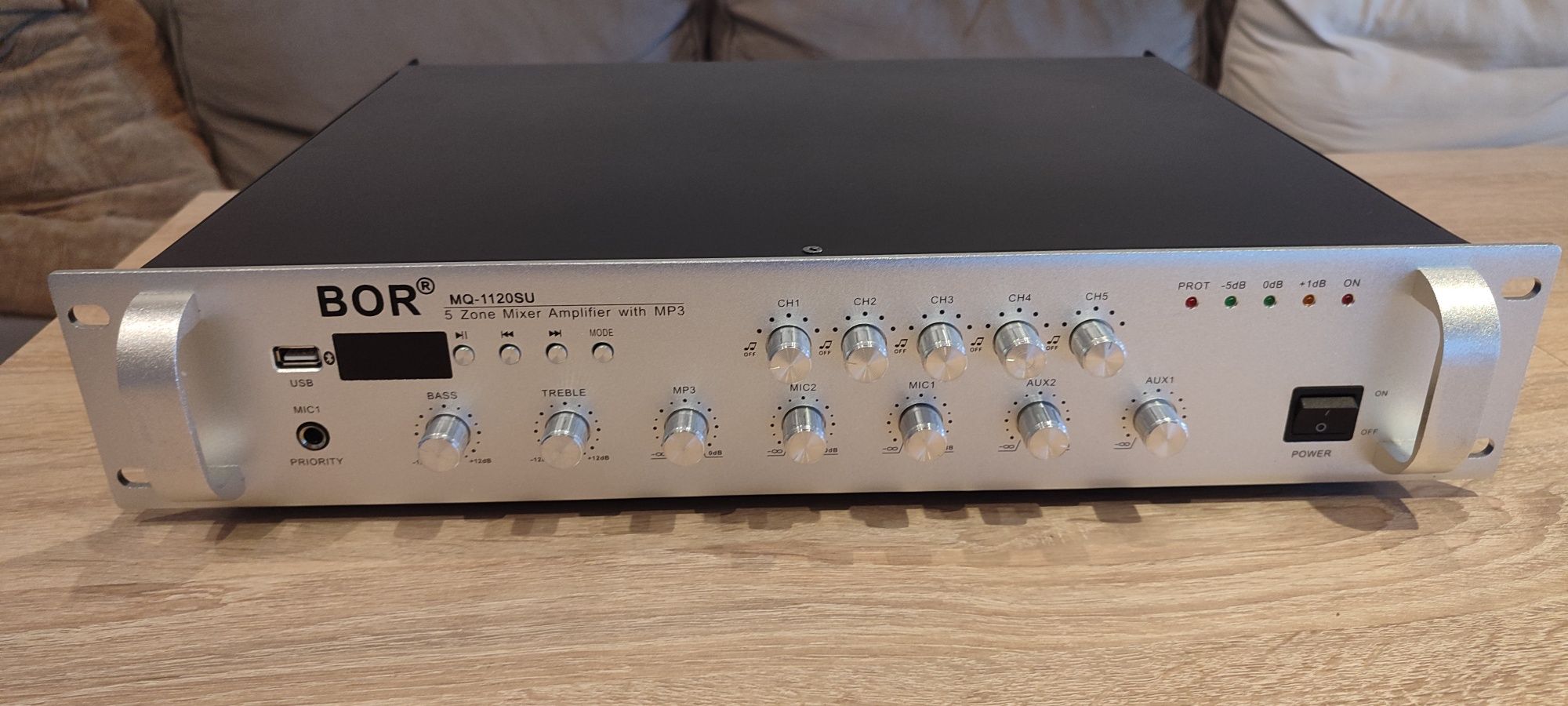 Чисто Нов Аудио Усилвател MQ-1120U BLUETOOTH,120W