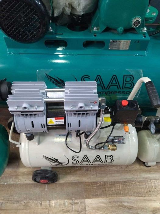 Компрессор воздушный (безмаслянный) 50л  100л 120л 150 л ovozsiz