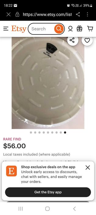 Антикварен комплект купи De Paris Limoges порцелан Франция