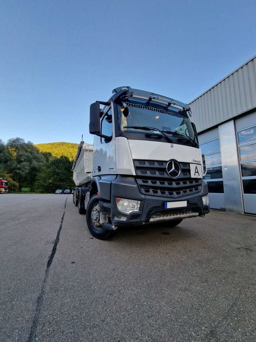 Mercedes Benz Arocs 2017 EURO 6 HAD(4x4) + Semiremorca Meierling Alu