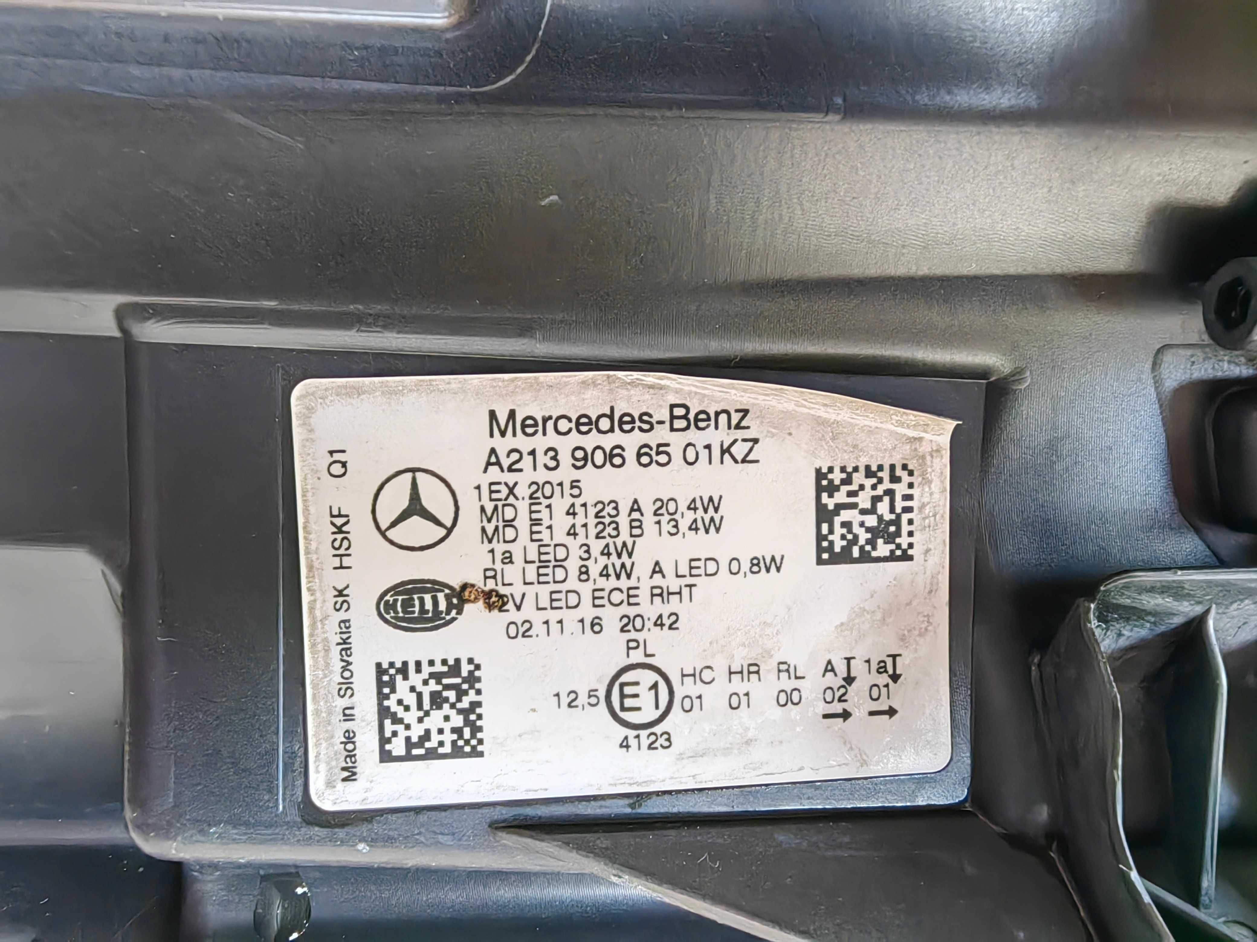 Фарове за Mercedes W213 LED Мерцедес W213 Е класа