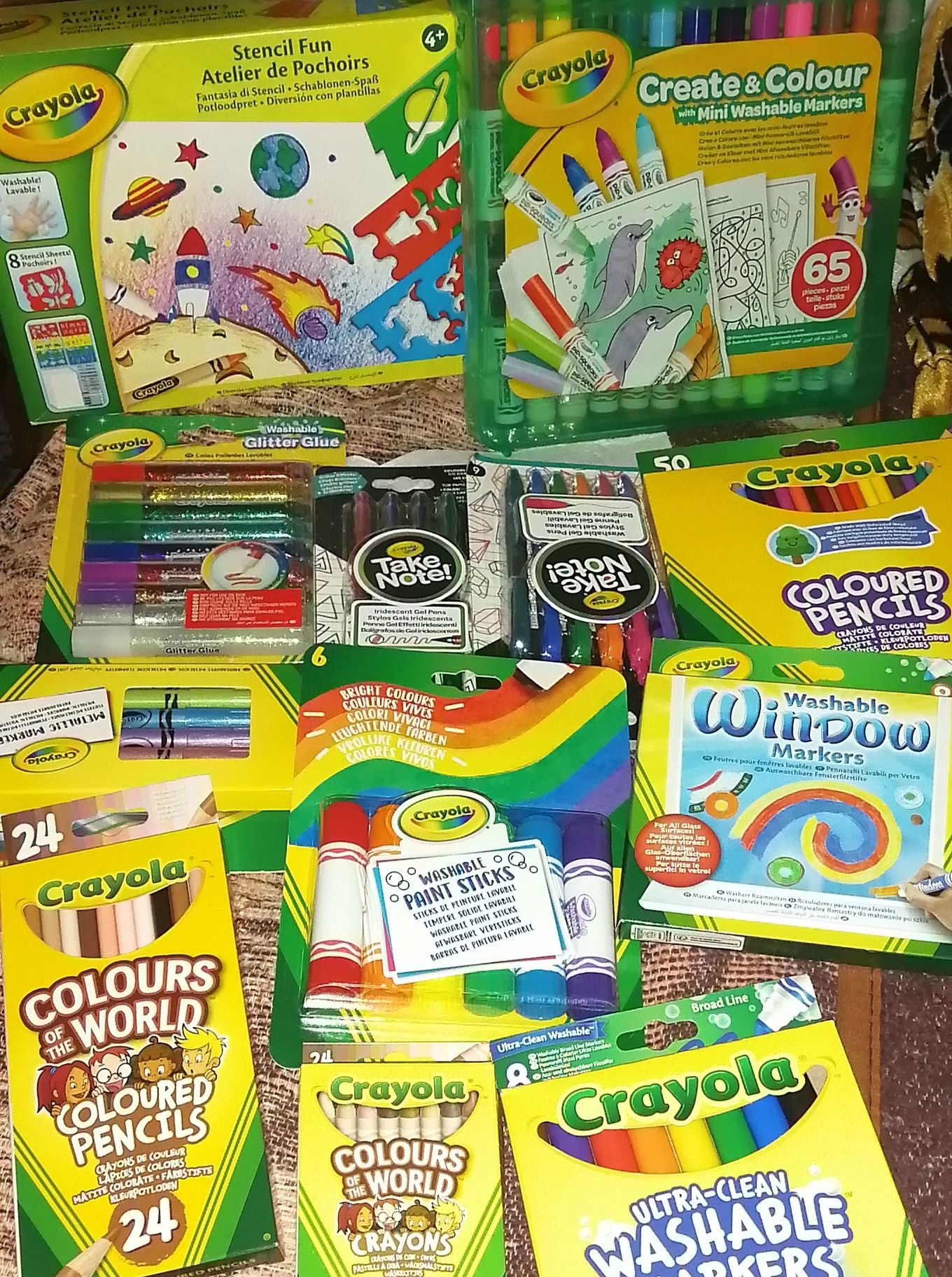 Set Crayola, ideal pentru copii