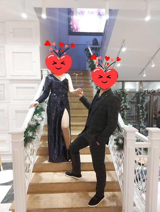 Вечернее платье в пол