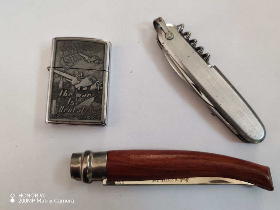 Briceag Opinel, Bricheta Zippo,Briceag de colectie