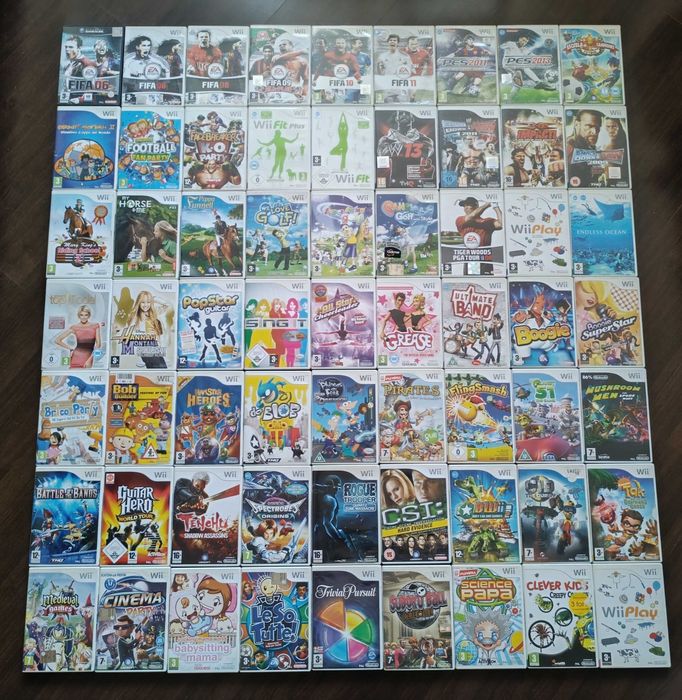 Wii Fifa Pes Golf Guitar Hero Wii Fit Plus Boogie Wii Play Clever Kids