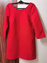 Червена официална рокля Boohoo