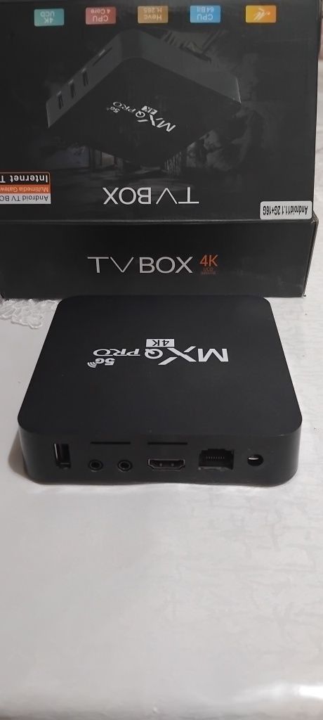 MXQ Pro 5G 4K Tv box android kak noviy