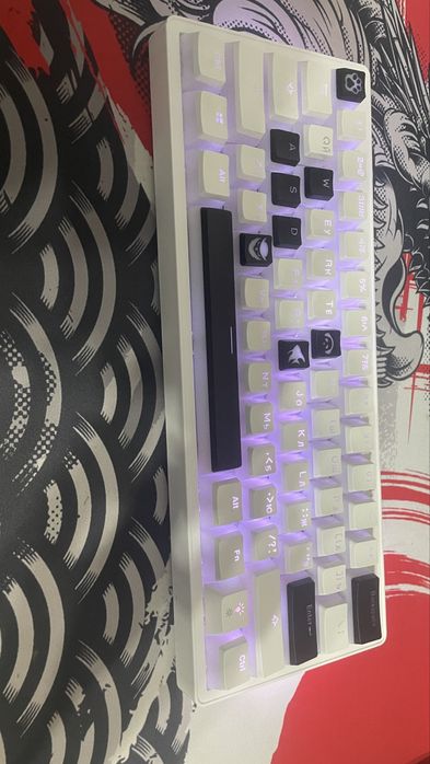 механчическая клавиатура Aligator GK-315 white от компании defender.