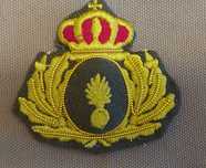Emblema regalista ww2 pentru sapca, cascheta,  chipiu subofiter