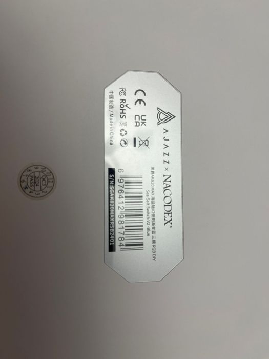 Клавиатура ajazz ak820 max