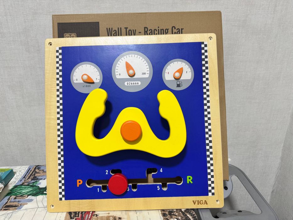 Бизиборд Руль настенный