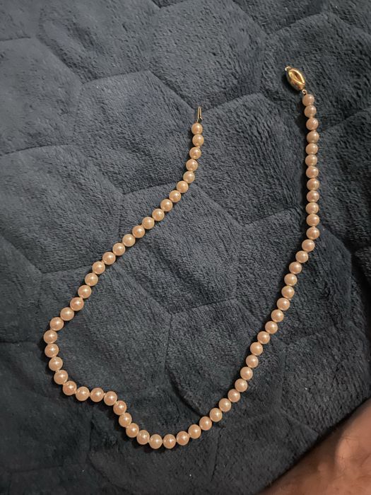 Vand colier perle naturale inchizatoare aur 750