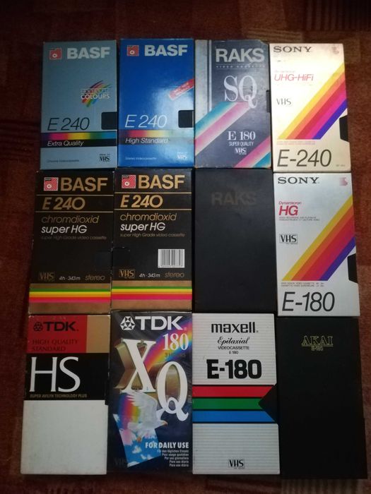 Casete video diverse
