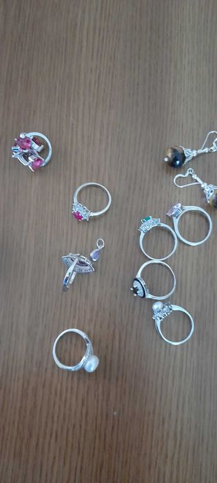 Inele din Ag argint, diferite modele si seturi
