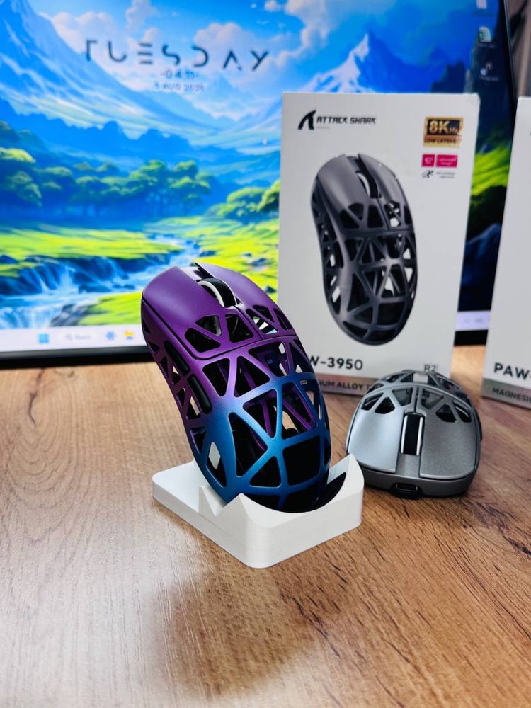 Attack Shark R2 Magnesium  игровая мышка с топовым сенсором