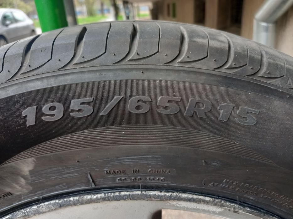 джанти 5/112/15 с гуми 195/65/15 на 2000км TRACMAХ