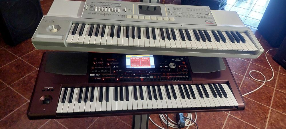 Korg pa 1000 +Kprg M3 256..