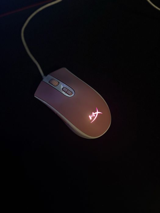 Мышь hyperX розовая